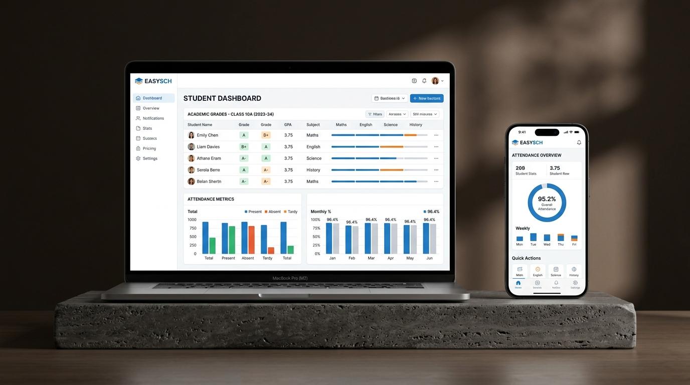 EASYSCH presentation mockup
